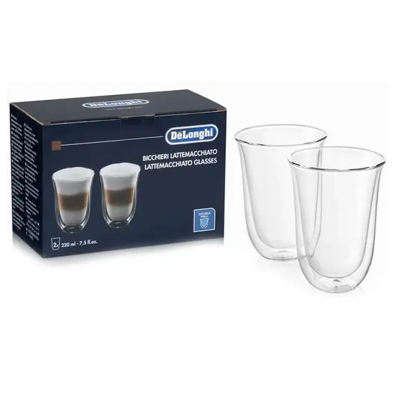 ყავის ჭიქა DELONGHI DLSC312 2GLASS  - Primestore.ge