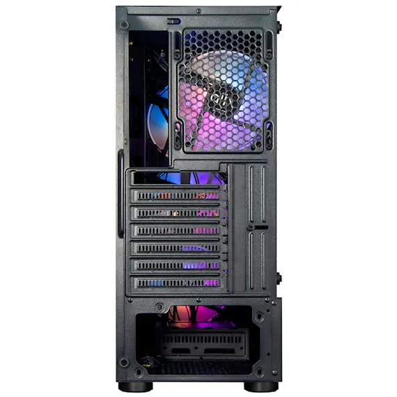 ქეისი ALLX AX-G1944, Computer Case, ATX, MATX, USB 3.0x1, USB 1.0x2, AUDIO, Black - Primestore.ge