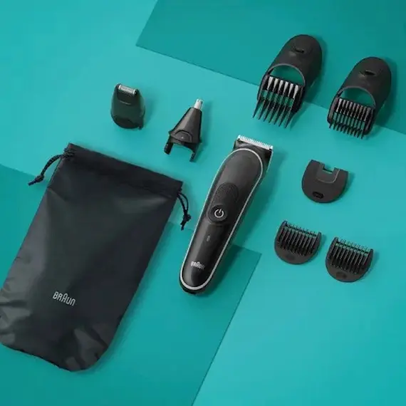 თმის საკრეჭი BRAUN MGK3440 BlkGrey , 4 image - Primestore.ge