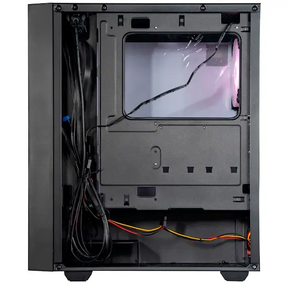 ქეისი ALLX AX-G2045, Computer Case, Micro-ATX, ATX, USB 3.0x1, USB 1.0x2, AUDIO, Black - Primestore.ge