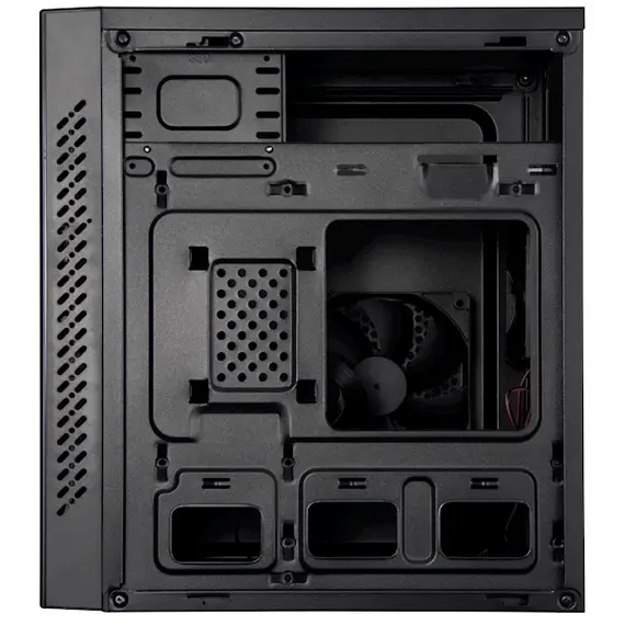 ქეისი ALLX AX-B1735, Computer Case, Micro-ATX, ITX, USBx2, AUDIO, Black , 2 image - Primestore.ge