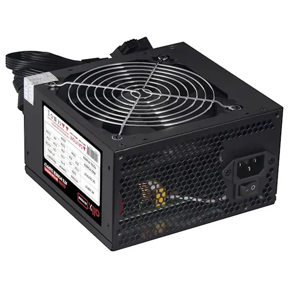 კვების ბლოკი ALLX AX-P650B, 650W, 80 Plus Bronze, Power Supply, Black - Primestore.ge
