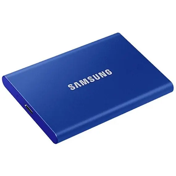 External Hard Drive Samsung SSD T7 Portable 2TB MU-PC2T0H/WW niebieski, 4 image