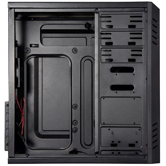 ქეისი ALLX AX-B1740, Computer Case, Micro-ATX, ATX, USBx2, AUDIO, Black , 3 image - Primestore.ge