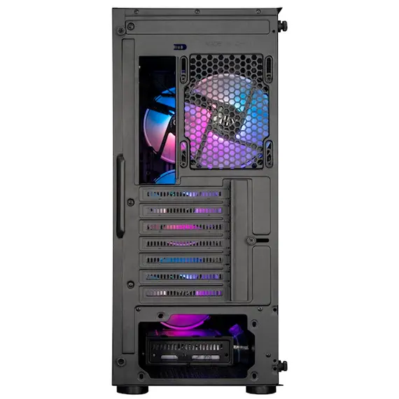 ქეისი ALLX AX-G2148, Computer Case, E-ATX, ATX, MATX, USB 3.0x1, USB 1.0x2, AUDIO, Black , 4 image - Primestore.ge