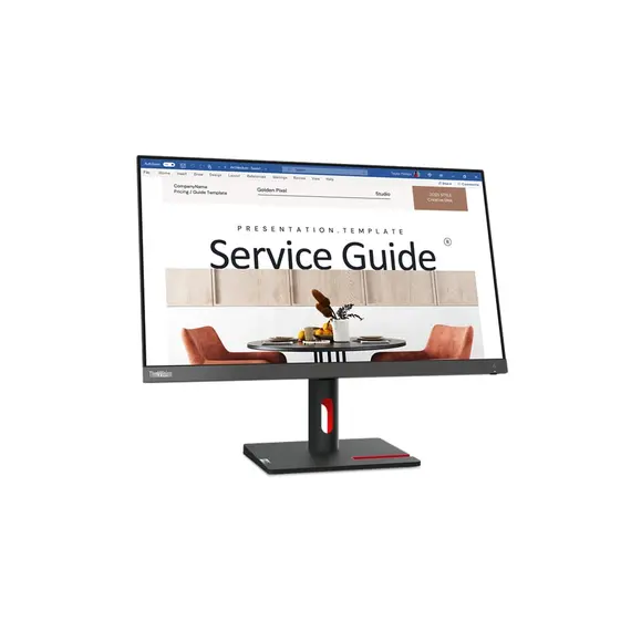 Monitor Lenovo ThinkVision S24i-30 24" FHD 1920x1080 4ms 100 Hz Black, 3 image