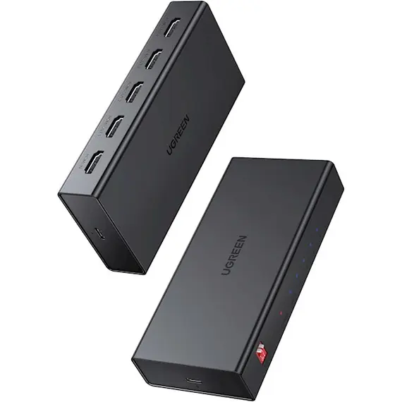 HDMI სპლიტერი UGREEN CM570 (90514), HDMI Splitter 1 In 4, Black  - Primestore.ge