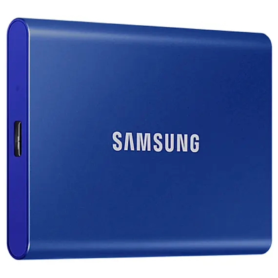 External Hard Drive Samsung SSD T7 Portable 2TB MU-PC2T0H/WW niebieski, 2 image