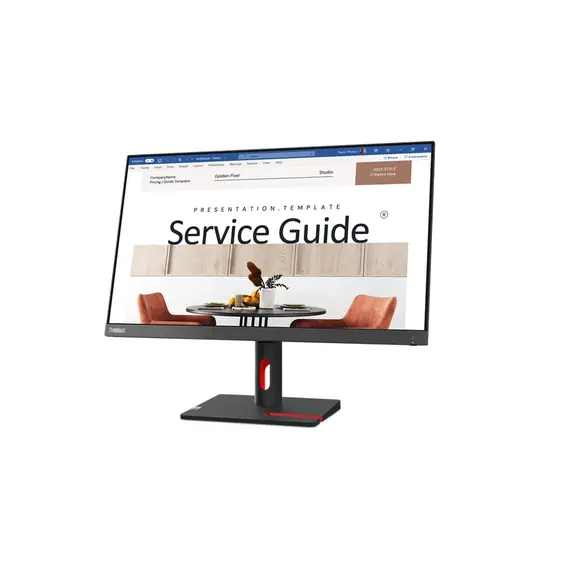 Monitor Lenovo ThinkVision S24i-30 24" FHD 1920x1080 4ms 100 Hz Black, 2 image