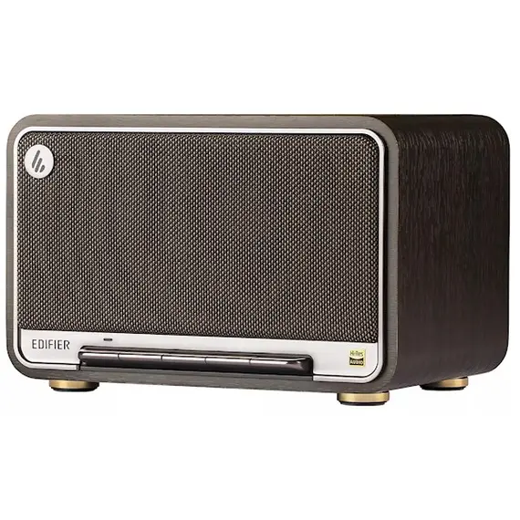 Speaker Edifier D32 Tabletop Wireless Speaker Black Walnut, 3 image