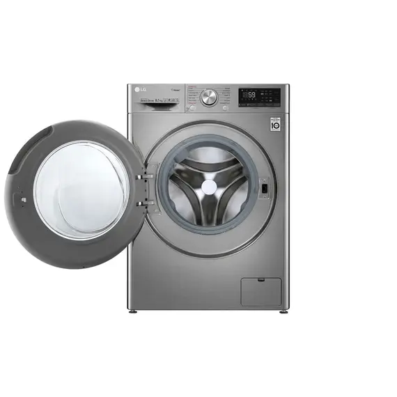 სარეცხი მანქანა LG F2V7GWL2P.APTPMER - Silver , 2 image - Primestore.ge