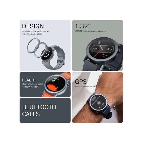 სმარტ საათი Nothing CMF Watch Pro 2 Dark Grey , 5 image - Primestore.ge