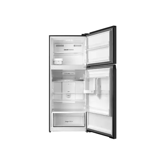 მაცივარი TOSHIBA GR-RT468WE-PMJ(37) -TOP Freezer, 173x60x70, 340 Litres, INVERTER, Silver , 3 image - Primestore.ge