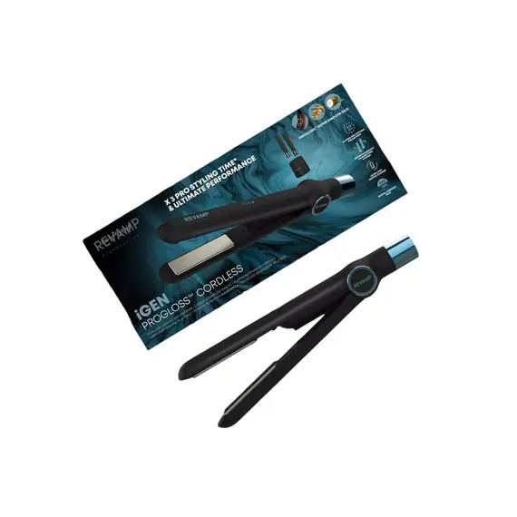 თმის გასასწორებელი Revamp iGEN Cordless Ceramic Hair Straightener , 3 image - Primestore.ge