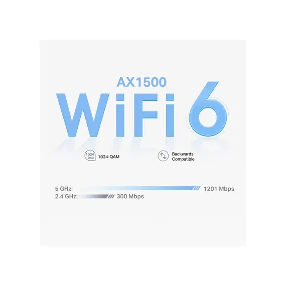 როუტერი TP-link Deco X10(1-pack) AX1500 Whole Home Mesh Wi-Fi 6 Unit , 4 image - Primestore.ge
