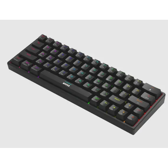კლავიატურა MARVO KG955W Shogo 64 wireless keyboard , 3 image - Primestore.ge