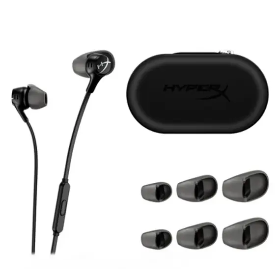 ყურსასმენი HyperX Cloud Earbuds II Black , 3 image - Primestore.ge