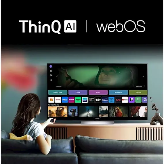 TV LG 55QNED86T6A.AMCN, 55", 4K UHD, Smart TV, USB, HDMI, LAN, BT, WIFI, Black, 7 image