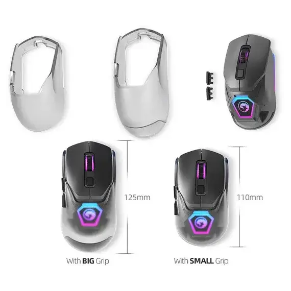 Mouse Marvo Z FIT PRO G1W Wireless Mouse - Black, 3 image