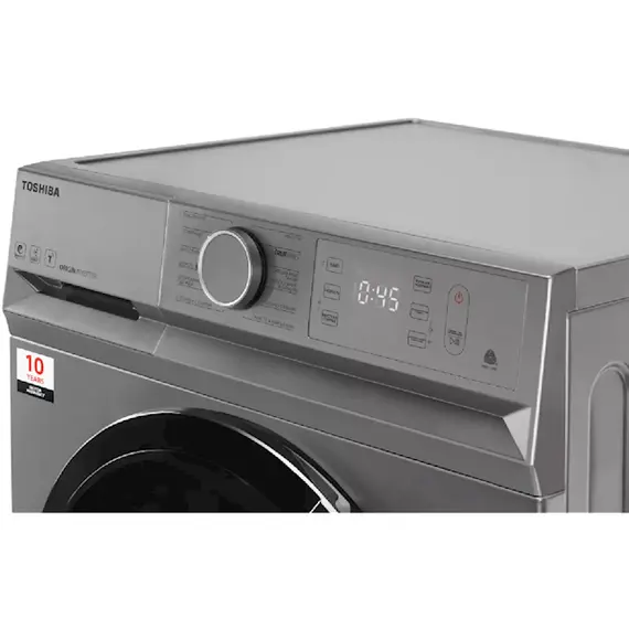 სარეცხი მანქანა Toshiba TW-BL80A2UZ (SS), 7Kg, 1200Rpm, Washing Machine, Silver , 5 image - Primestore.ge