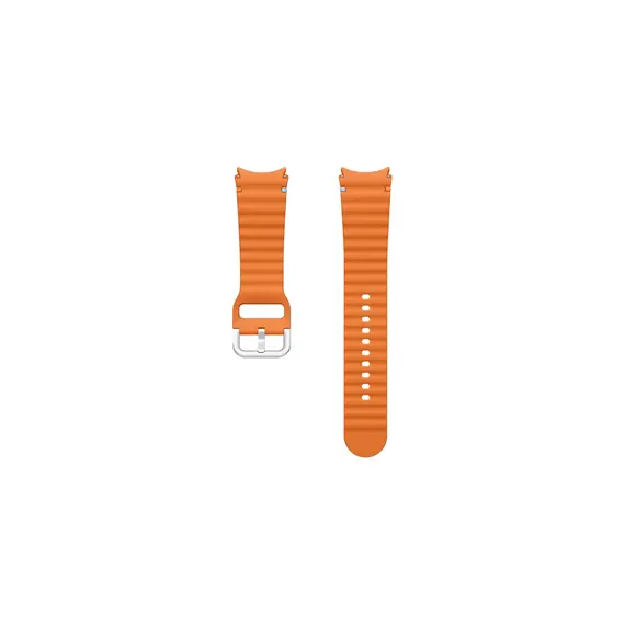 სმარტ საათის სამაჯური Samsung Watchband Watch7 Sport Band Orange (M/L) (ET-SNL31LOEGRU) , 2 image - Primestore.ge