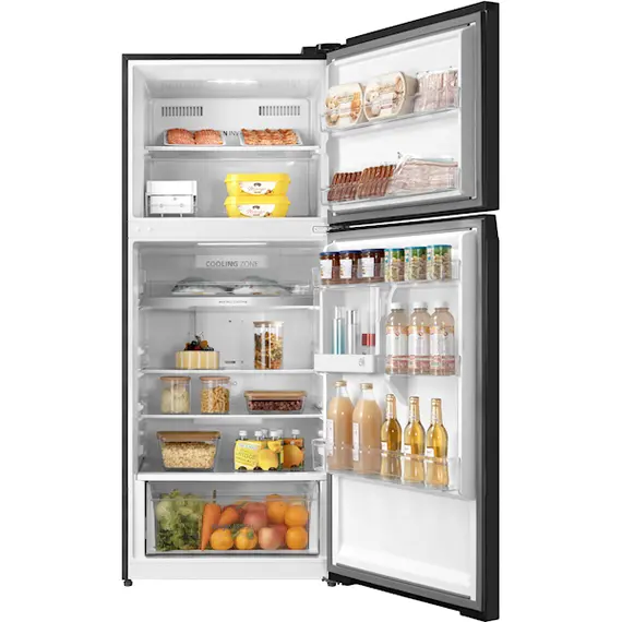 მაცივარი Toshiba GR-RT468WE-PMJ(37), 340L, A+, No Frost, Refrigerator, Silver , 4 image - Primestore.ge