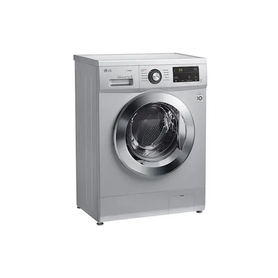 Washing machine LG F2J3HS4L 7kg, 1200 RPM, A Silver, 3 image
