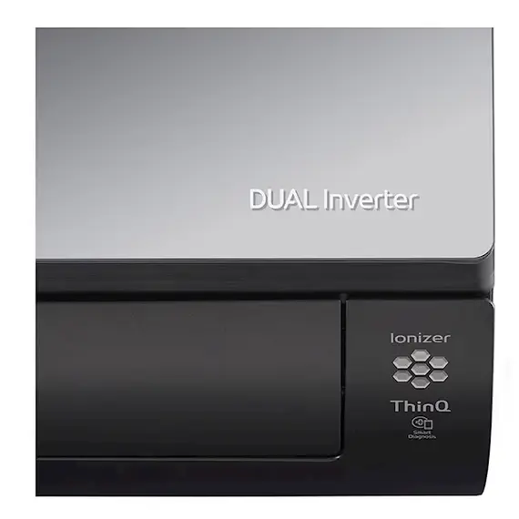 კონდიციონერი LG A24CMH.NGGFB, 70-80m², Inverter, Black , 4 image - Primestore.ge