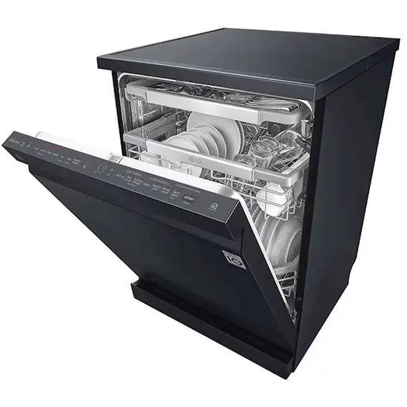 ჭურჭლის სარეცხი მანქანა LG DFB325HM.ABMPARA, A, 41Dba, Dishwasher, Black , 4 image - Primestore.ge