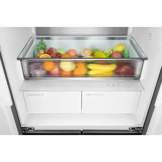 მაცივარი TCL C521CDIB , 521L, Energy E, 190x64x83.3, Glass Door, LED Display, Metal Fresh. , 11 image - Primestore.ge