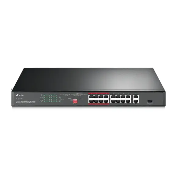 სვიჩი TP-Link TL-SL1218P, 18-Port Gigabit Rackmount Switch  - Primestore.ge