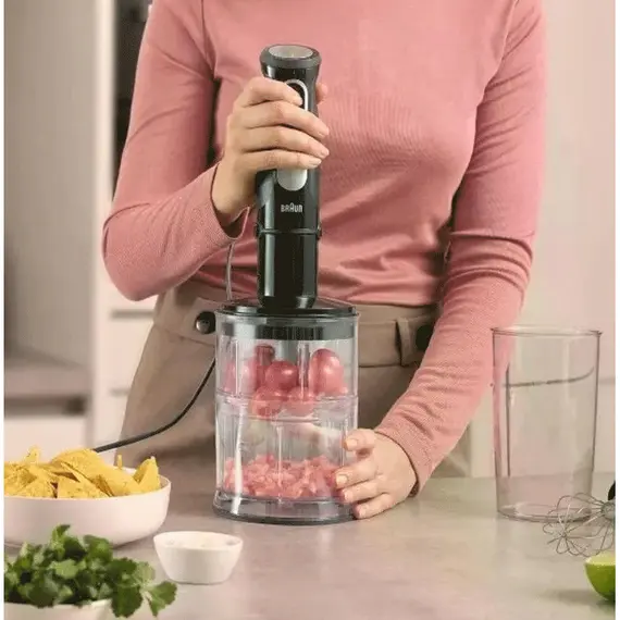 ხელის ბლენდერის ნაკრები BRAUN MQ55755MBK , 5 image - Primestore.ge