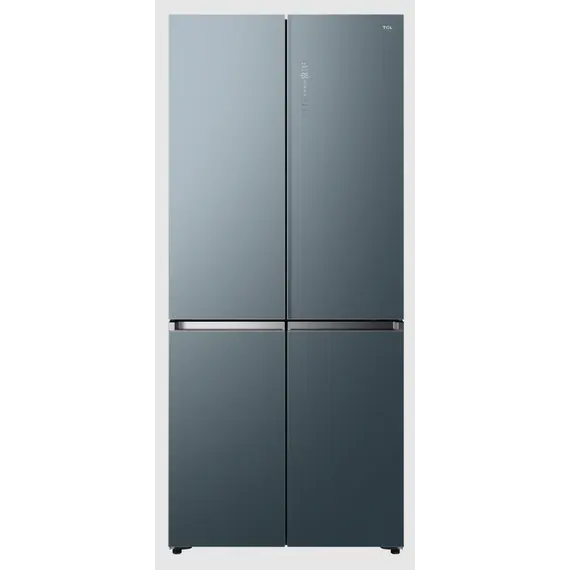 მაცივარი TCL C521CDB, 521L, Energy E, 190x64x83.3, Glass Door, LED Display, Metal Fresh  - Primestore.ge