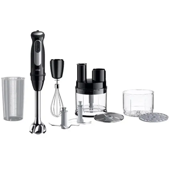 ხელის ბლენდერის ნაკრები BRAUN MQ55755MBK  - Primestore.ge