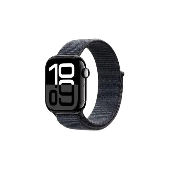 სმარტ საათი Apple Watch Series 10 GPS 46mm Jet Black Aluminum Case With Ink Sport Loop MWWR3  - Primestore.ge