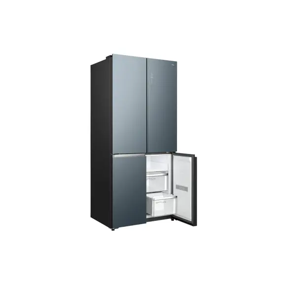 მაცივარი TCL C521CDB, 521L, Energy E, 190x64x83.3, Glass Door, LED Display, Metal Fresh , 4 image - Primestore.ge