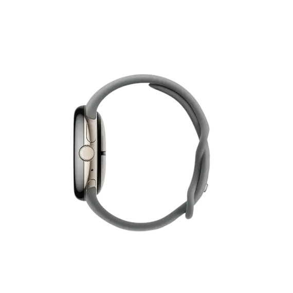Smart watch Google Pixel Watch 3 41mm Wi-Fi Champagne Gold Aluminum Case with Hazel Active Band, 3 image