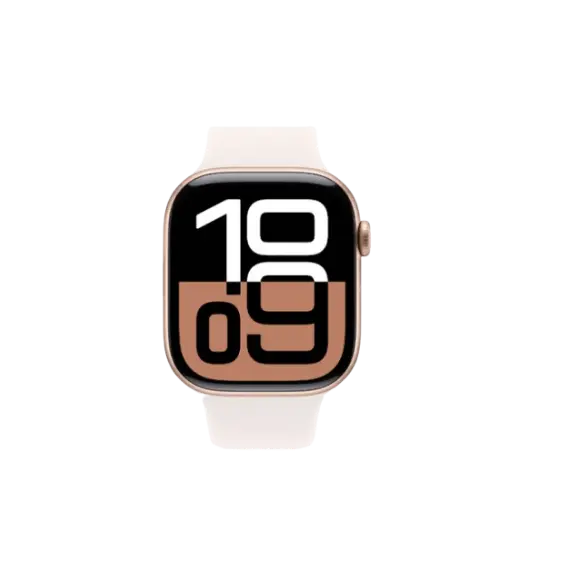 სმარტ საათი Apple Watch Series 10 GPS 42mm Rose Gold Aluminum Case With Light Blush SB MWWH3 S/M , 2 image - Primestore.ge