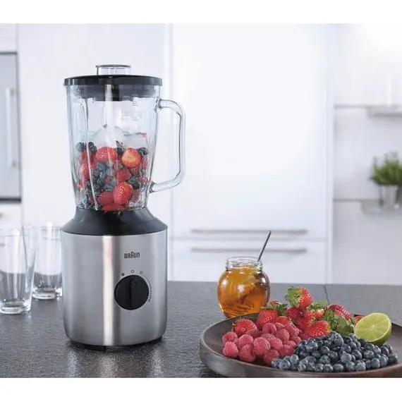 ბლენდერი BRAUN JB3272SI 800W 1.5L Black/Silver , 5 image - Primestore.ge