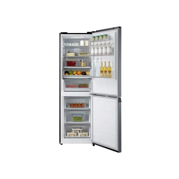 მაცივარი Toshiba GR-RB500WE-PMJ (06) - Bottom FRZ, 201x59.5x66, 388L, Inverter, Metal Cooling,A++,35DB, Grey , 3 image - Primestore.ge