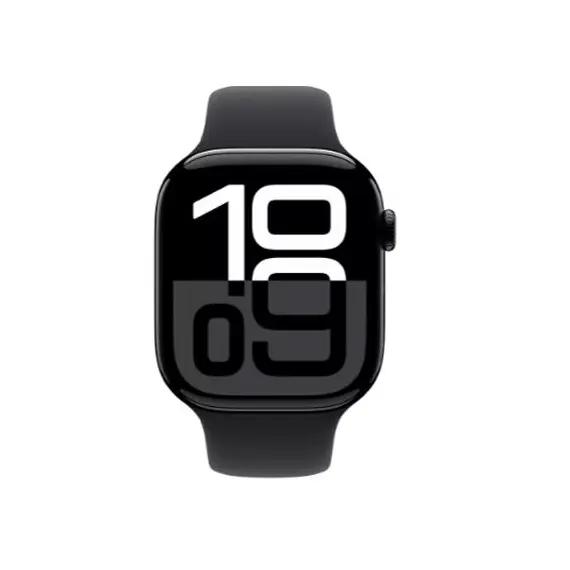 Smart watch Apple Watch Series 10 GPS 46mm Jet Black Aluminum Case With Black Sport Band MWWP3 S/M, 2 image