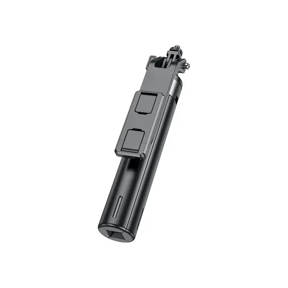 მობილურის სამაგრი Hoco K21 Stream Aluminum Alloy Live Broadcast Holder Black , 2 image - Primestore.ge