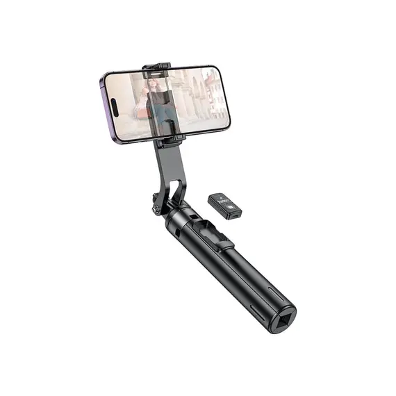 მობილურის სამაგრი Hoco K21 Stream Aluminum Alloy Live Broadcast Holder Black , 3 image - Primestore.ge