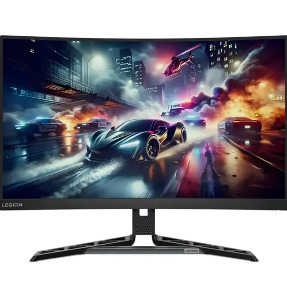 მონიტორი Lenovo Legion R27qc-30 27" VA 350 cd/m² 2560x1440 180Hz 3Wx2 speakers Raven Black  - Primestore.ge