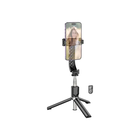 მობილურის სამაგრი Hoco K20 Prior live broadcast holder Black  - Primestore.ge