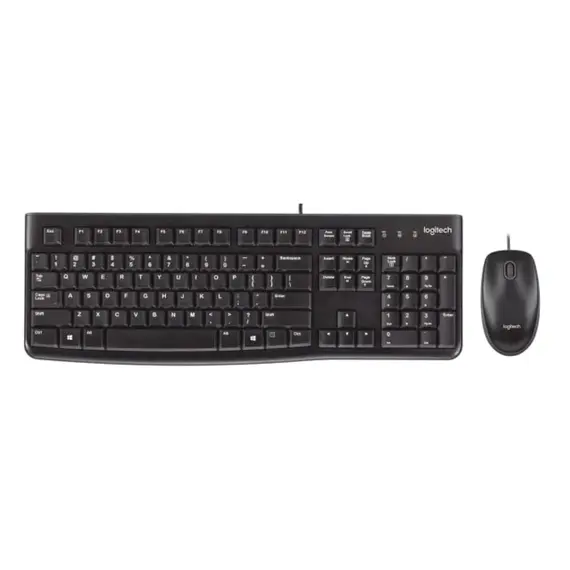 კლავიატურა და მაუსი Logitech MK120 Combo Russian layout USB  - Primestore.ge