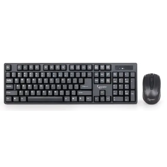 Keyboard and mouse GEMBIRD Wireless Keyboard and mouse - Black