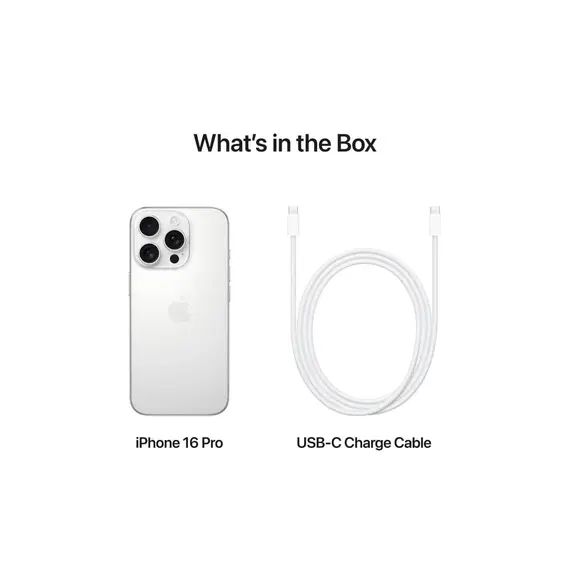 მობილური ტელეფონი Apple iPhone 16 Pro 128GB White Titanium , 7 image - Primestore.ge