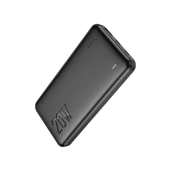პორტატული დამტენი Hoco J87 Tacker PD20W+QC3.0 Power Bank (10000mAh) Black - Primestore.ge