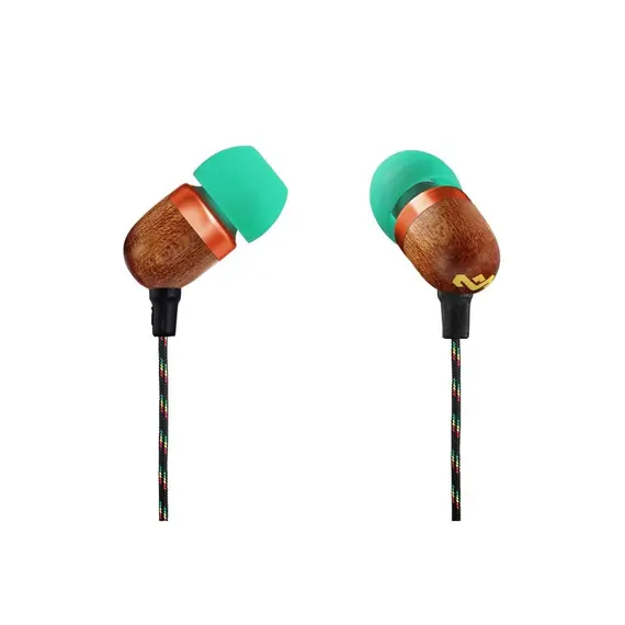 ყურსასმენი House Of Marley Smile Jamaica (EM-JE041-RA) - Rasta - Primestore.ge